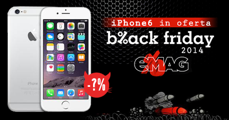 Vegetation Almost dead Contract iPhone 6 in oferta eMAG Black Friday 2014 - SmartReview