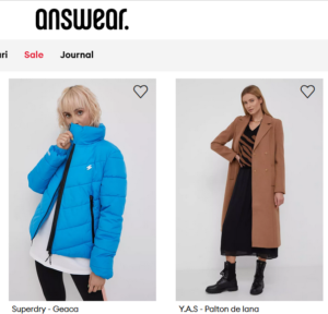 geci si paltoane answear black friday